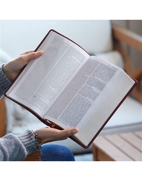 NRSV Large-Print Catholic Bible, Leathersoft Brown - Reilly's Church ...