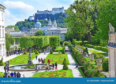 Mirabell Palace and Gardens in Salzburg, Austria Editorial Stock Photo ...