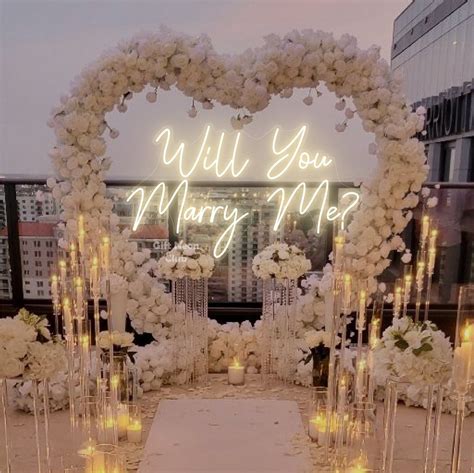 Will You Marry Me Neon Sign – Marry Me LED Sign - Proposal Decorations ...