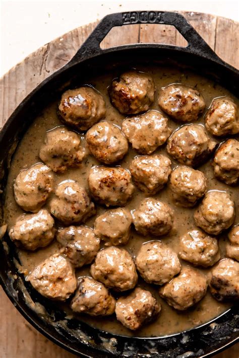 Meatballs And Gravy Recipe at Jamie Gibb blog