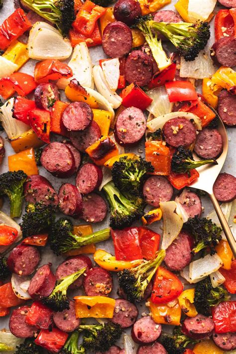 Sheet Pan Sausage and Veggies | Recipe Cart | Recipe Cart