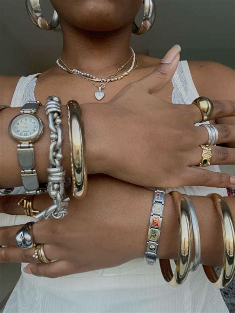 39 Styling mixed metal jewellery and mixed metal jewelry ideas to save ...