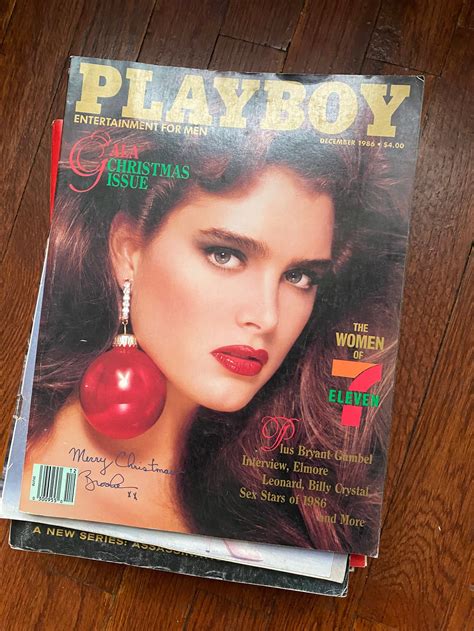 Brooke shields playboy magazine photos 1986 - asevfake