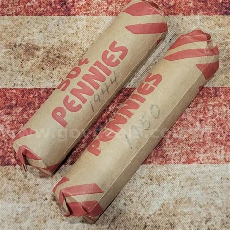 2 Rolls of Wheat Pennies | GovDeals