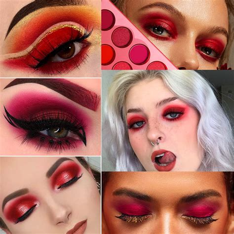 Red Eyeshadow Ideas