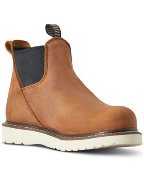 Womens Composite Toe Chelsea Boots