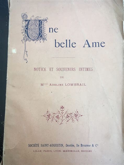 Une belle Ame - Je me souviens