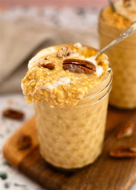Pumpkin Pie Overnight Oats - Makyla Creates