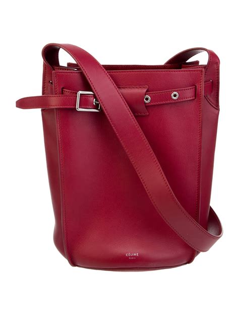 Celine Big Bucket Bag - Red Bucket Bags, Handbags - CEL282146 | The ...