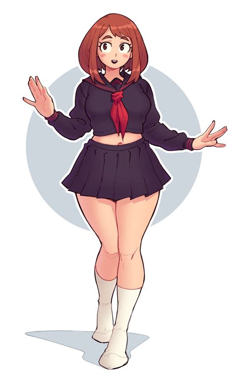 uraraka ochako (boku no hero academia) drawn by suoiresnu | Danbooru