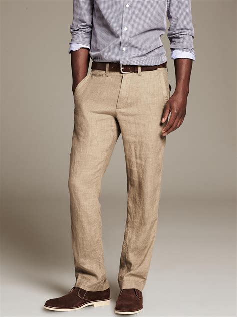Mens Linen Pants Banana Republic at Garrett Kirk blog