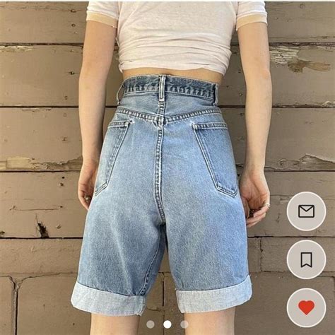 JCPenney Women's Blue Shorts | Depop