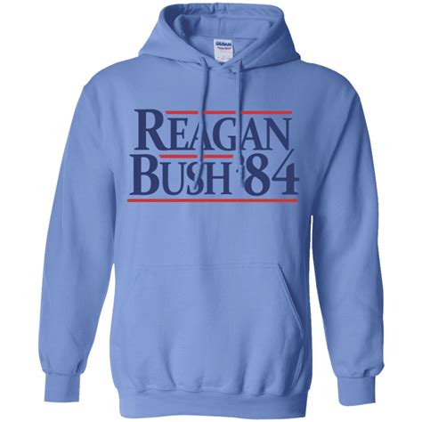 Reagan Bush '84 Presidential Election Retro Hoodie – Patriot Powered ...