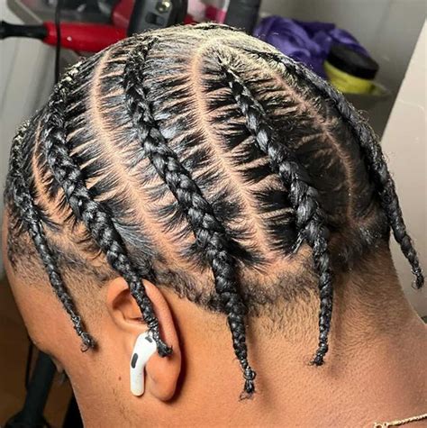 25 sharp Pop Smoke braids for men you must try for a new look - YEN.COM.GH