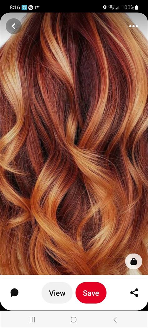 Pin by Elizabeth Anne on hair | Ginger hair color, Red hair with blonde ...