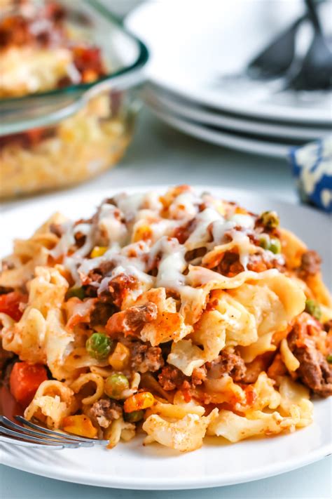 Tomato Soup Hamburger Noodle Casserole at Shirl Wright blog