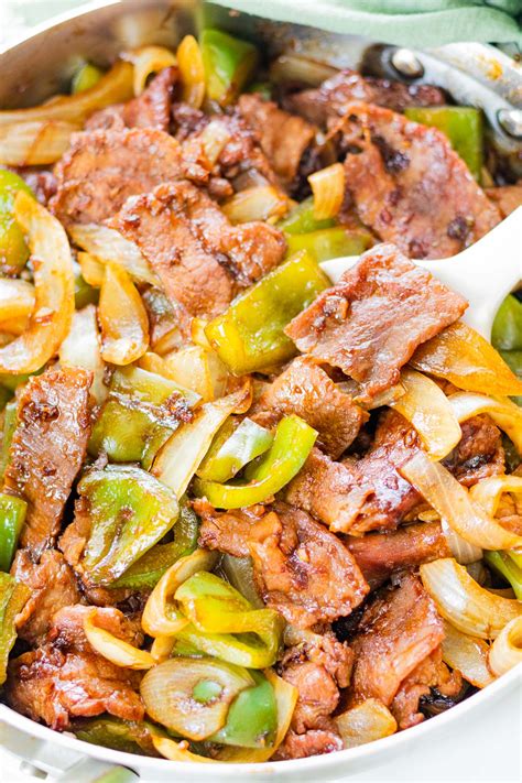 Pepper Steak With Onion