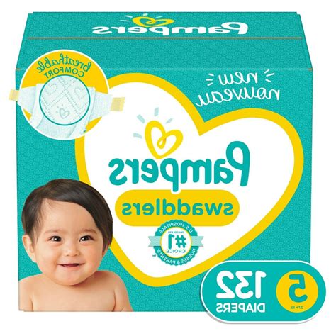 Pampers Swaddlers Soft and Absorbent Preemie Diapers, All