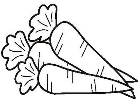 Carrot Coloring Page at GetDrawings | Free download
