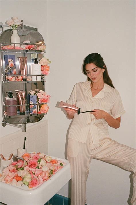 Before bed: Kendall Jenner unwinds with hot tea and meditation | Vogue ...