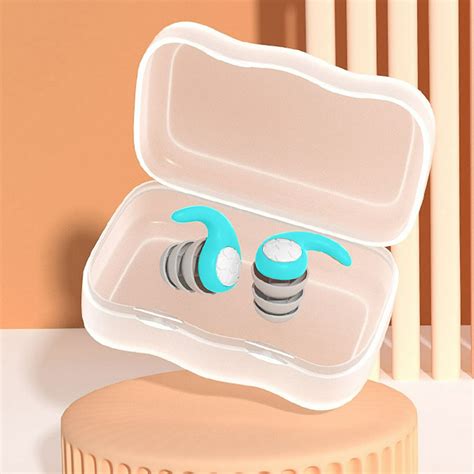 1 par de protectores auditivos de silicona impermeables de 3 capas para ...