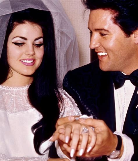 Elvis Presley And Priscilla Presley Wedding