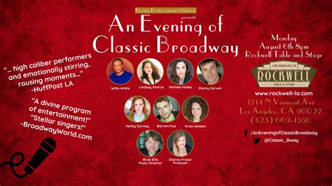 An Evening of Classic Broadway - Cultural Attaché