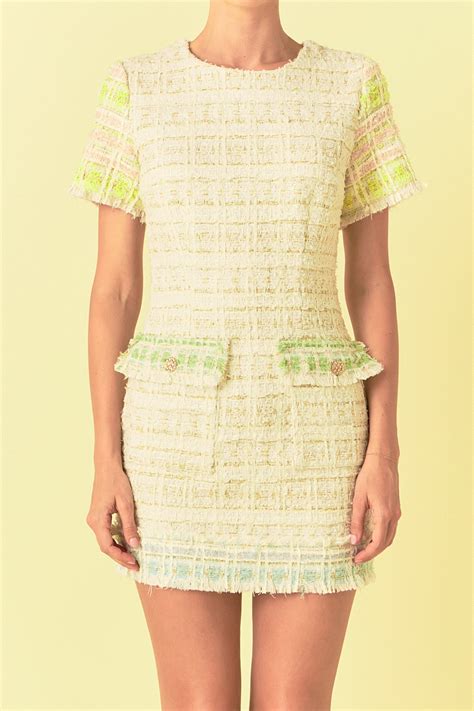 Women's Tweed Dresses - Timeless & Sophisticated Styles – Endless Rose