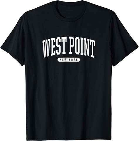 Amazon.com: West Point New York T Shirt West Point TShirt Tee Gifts NY ...