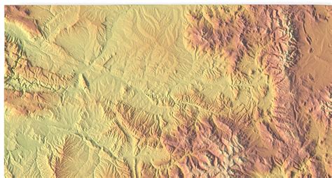 Colorado Terrain 3D Map by Shustrik