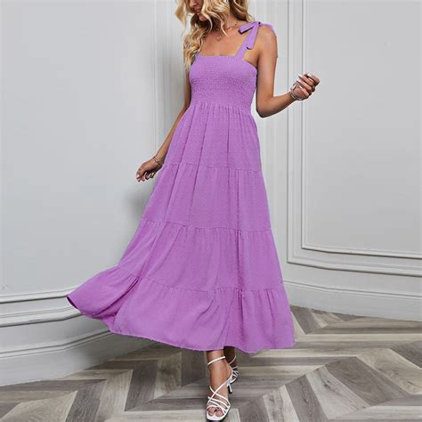 Casual Light Purple Dress