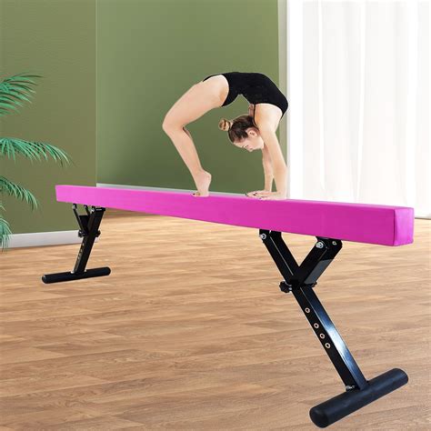 Seliyoo Adjustable Balance Beam Gymnastics Beam high and Low Floor Beam ...