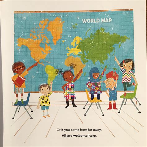 Touring Picture Book: All Are Welcome Here & Multicultural People Craft ...