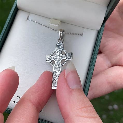 Sterling Silver Celtic Cross Necklace - Celtic Cross Online
