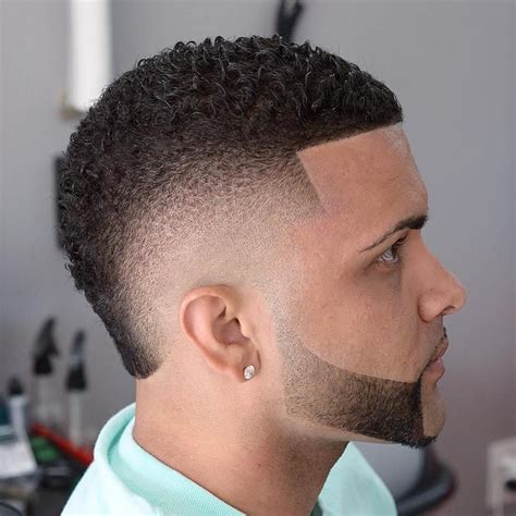 Taper Fade Mohawk For Black Men
