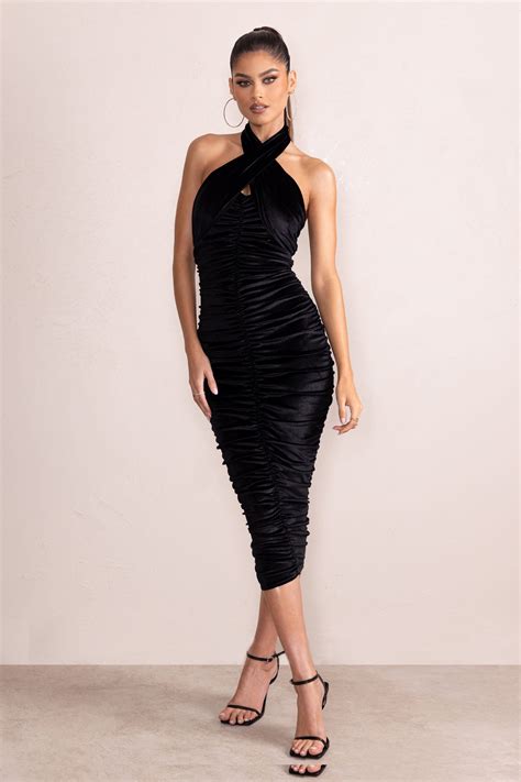 Steal the show in Hourglass, our gorgeous midi dress. Cut from premium ...