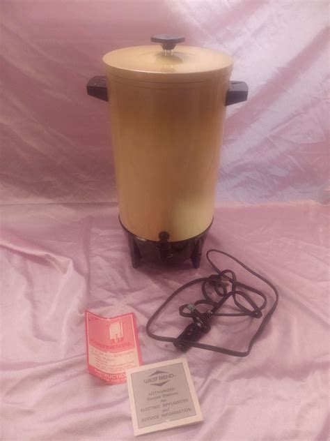 West Bend Yellow Filter Coffee Machines | Mercari
