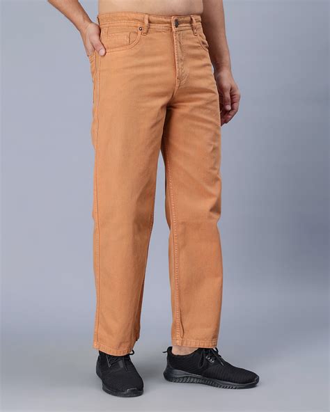 Buy Men's Brown Carpenter Jeans Online at Bewakoof