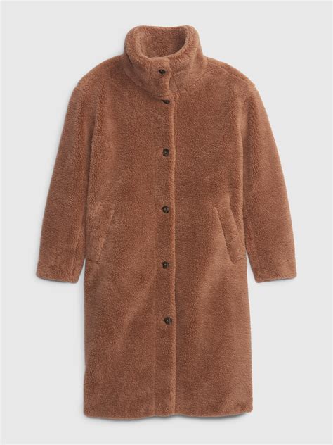 Long Sherpa Coat | Gap