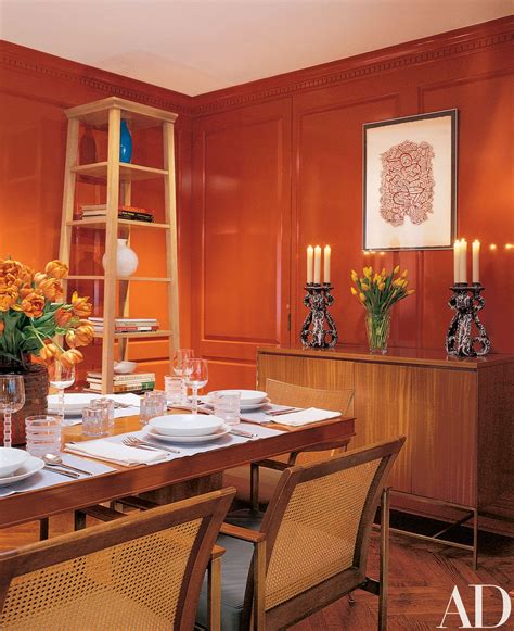 Orange Dining Room Chairs