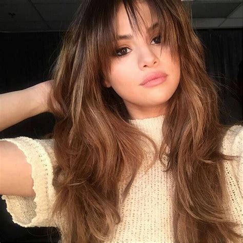 5+ Selena Gomez With Bangs Hairstyle - Hairstyle | Haircut Trend