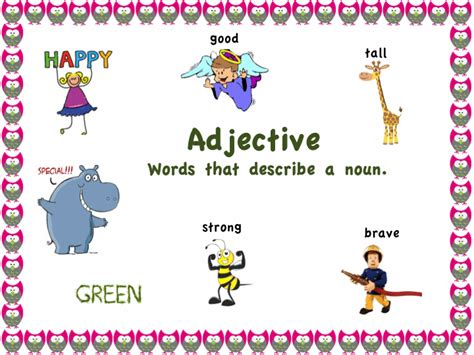 I created part of speech posters to help my son describe the meaning ...