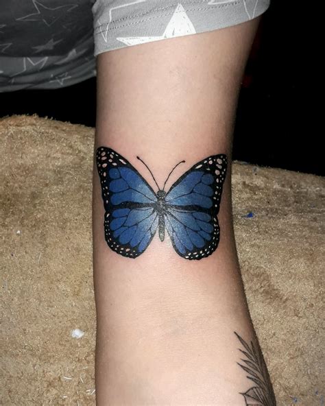 20+ Amazing Blue Butterfly Tattoo Ideas To Inspire You In 2023! - Outsons