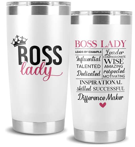 Amazon.com: Boss Lady Gifts for Women Boss Day Gifts for Women Tumbler Cup Gifts for Bosses ...