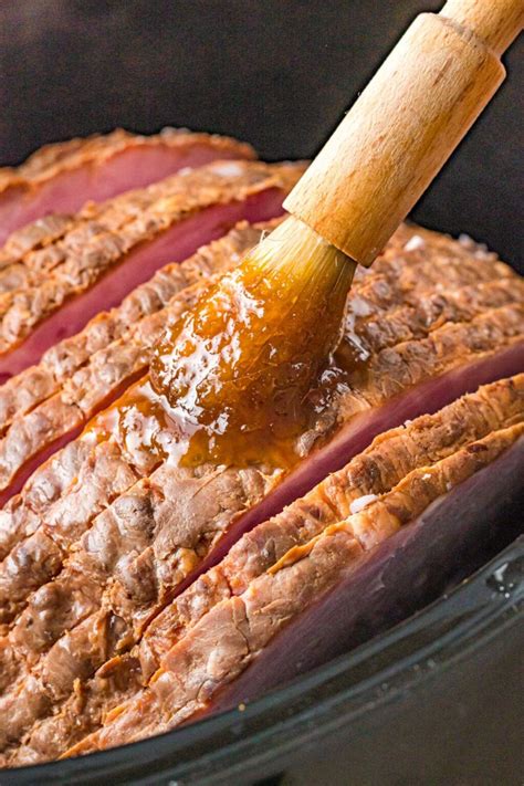 Dr. Pepper Glazed Ham (Crock Pot and Oven) - Kitchen Divas