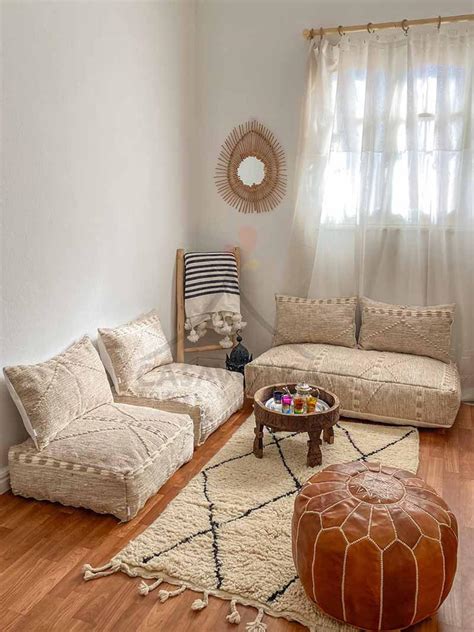 Moroccan Floor Sofa, Arabic Majlis , Arabic Sofa Set , Arabic Floor ...