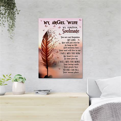 Trinx A Feather And Butterflies - My Angel Wife My Forever Soulmate You ...