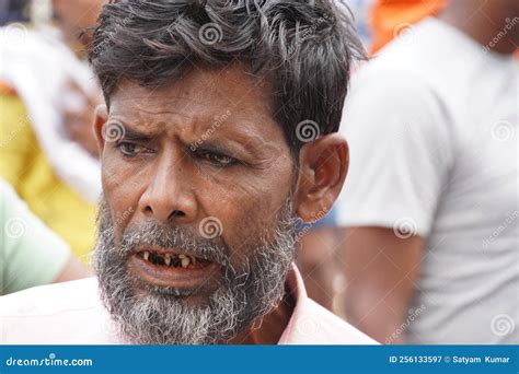 CLOSE-UP of INDIAN OLD MAN editorial photography. Image of concept ...