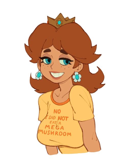 Princess Daisy By Rizdraws : r/MushroomKingdomWaifus