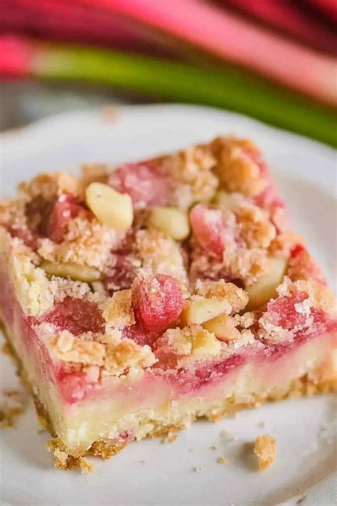 Rhubarb Dream Bars